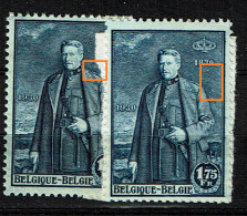 304  Bdf  X 2  **  Nuances Et Taches Blanches - 1931-1960