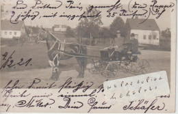 REICHENBACH  à Confirmer  - Un Bel Attelage En 1921  ( Carte Photo  ) - Reichenbach I. Vogtl.