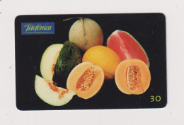 BRASIL - Fruit Melons Inductive  Phonecard - Brasil