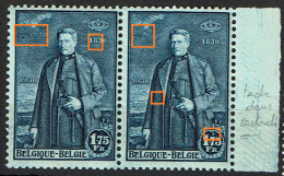 304 Paire  ** Bouton Poche Ou Pas, Point Blanc Cartouche Et 8 Souligné Ou Pas,T1 + Clair Que T2 - 1931-1960