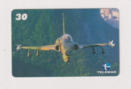 BRASIL - Air Force Aircraft Inductive  Phonecard - Brasil