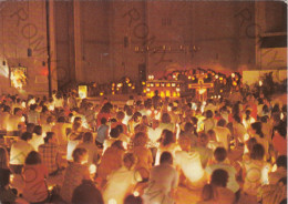 CARTOLINA  C1 TAIZE,SAONE ET LOIRE,FRANCIA-BOURGOGNE-EGLISE DE LA RECONCILIATION,INTERIEUR-VIAGGIATA 1983 - Bourgogne