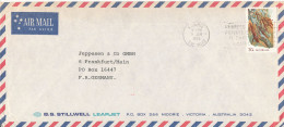Australia Air Mail Cover Sent To Germany 9-6-1975 Single Franked - Briefe U. Dokumente