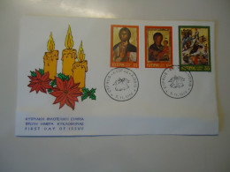 CYPRUS FDC   CHRISTMAS  1979 - Lettres & Documents
