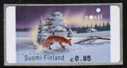 2002 Finland ATM Michel 39, Red Fox  Scarce Amiel Sima Printing Label   **. - Vignette [ATM]