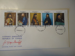 CYPRUS FDC   1978   PRESIDENT MAKARIOS - Other & Unclassified