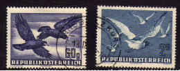 Autriche - (1950-53) -  P A - Faune - Oiseaux - Obliteres - Oblitérés
