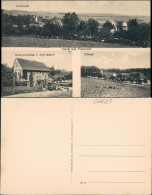 Pinnewitz-Nossen 3 Bild Totale, Schnittwarenhandlung, Rittergut 1922 - Nossen