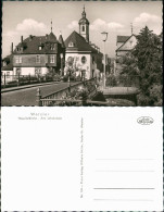 Wetzlar Strassen Partie Mit Hospitalkirche - Alte Lahnbrücke 1960 - Wetzlar