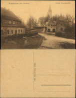 Ansichtskarte Neuhausen (Erzgebirge) Schloss Purschenstein - Straße 1913 - Neuhausen (Erzgeb.)