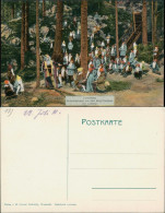 Luisenburg-Wunsiedel (Fichtelgebirge) Losburg Aufführung Zwerge 1910 - Wunsiedel