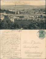 Ansichtskarte Plauen (Vogtland) Straßenzeile, Stadt Fabriken 1910 - Plauen