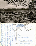 Ansichtskarte Weilheim (Oberbayern) Panorama Gesamtansicht 1958 - Weilheim