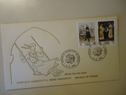 CYPRUS  FDC  1981 EUROPA - 1983