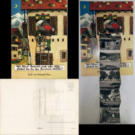 Hohegeiß-Braunlage Scherzkarte - Straßen, Umland 1965 Leporello - Braunlage