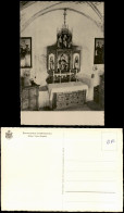 Postcard Vaduz Innenansicht Schloss Vaduz (Kapelle) 1960 - Liechtenstein