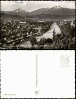Ansichtskarte Innsbruck Blick Gegen Süden Mit Sertes Und Nockspitze 1960 - Innsbruck