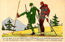 CPA Ski Sport D'hiver René Vincent Médecine Pharmacie Non Circulé - Publicité