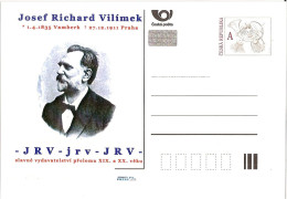 CDV C Czech Republic  J. R. Vilimek, Founder Of The Publishing House 2011 - Cartes Postales