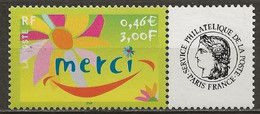FRANCE - 2001 - Personnalisé - N° 3433A ** (cote 5.00) - Luxe - Nuovi