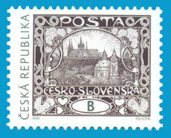 ** 1088 Czech Republic A. Mucha, Hradcany 2020 - Unused Stamps