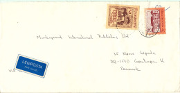 Hungary Cover Sent To Denmark - Briefe U. Dokumente