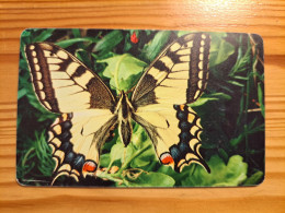 Phonecard Czech Republic - Butterfly - Repubblica Ceca