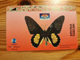 Phonecard Indonesia - Butterfly - Indonésie