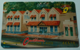 GRENADA - GRE-4B - GPT - 4CGRB - $10 - New Grentel Buildings - Mint - Grenada (Granada)