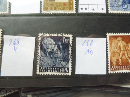 Liechtenstein 262 Used Oblitéré Gestempelt Perfect Parfait - Used Stamps