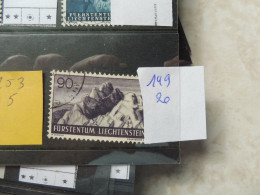 Liechtenstein 149 Used Oblitéré Gestempelt Perfect Parfait - Used Stamps