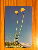 Phonecard Sweden - Flower - Suecia