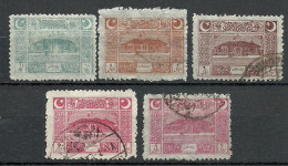 Turkey; 1922 Turkish Grand National Assembly Stamps - Used Stamps