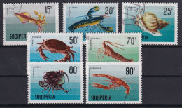 ALBANIA 1968 - Canceled - MI 1299 - 1305 Complete Set - Albanie