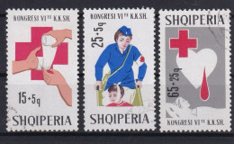 ALBANIA 1967 - Canceled - MI 1221- 1223 - Albanie