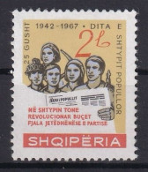 ALBANIA 1967 - MNH - MI 1187 - Albanie