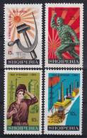 ALBANIA 1966 - MNH - MI 1115 - 1118 Complete Set - Albanien