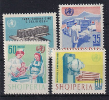 ALBANIA 1966 - MNH - MI 1056 - 1059 Complete Set - Albania