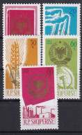 ALBANIA 1965 - MNH - MI 1023 - 1027 Complete Set - Albanien