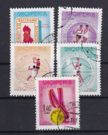 ALBANIA 1965 - Canceled - MI 1018 - 1022 Complete Set - Albanien