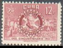 Cuba C109,MNH.Michel 443. Rotary International,1955.Paul P.Harris. - Neufs