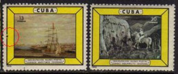 Cuba 933-934,934 Printing Error,MNH.Michel 994-995. Dioramas.Ship,Post,1965. - Ungebraucht