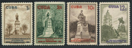 Cuba 637-640,lightly Hinged.Michel 653-659. Monuments 1960.Tomas Estrada Palma, - Ongebruikt