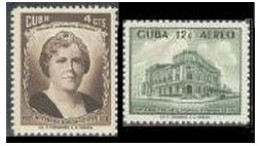 Cuba 615,C198,MNH.Michel 631-632. Musical Arts Society-40,1959.Maria Montes. - Ongebruikt