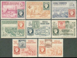 Cuba 539-542,C110-113, MNH. Michel 446-453. Cuba's 1st Postage Stamps-100, 1955. - Ongebruikt