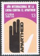 Cuba C306, MNH. Michel 2346. International Anti-Apartheid Year IAAY-1978. - Nuovi