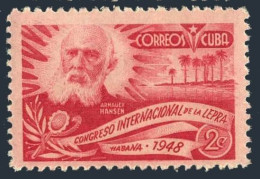 Cuba 414, MNH. Michel 217. Leprosy Congress, 1948. Armauer Hansen. - Ungebraucht