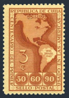 Cuba 393, MNH. Mi 198. 1st Stamps Of The Americas Issued In Brazil, 1943. - Unused Stamps