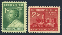 Cuba 322-323, MNH. Michel 118-119. General Jose Miguel Gomes, 1936. - Ungebraucht