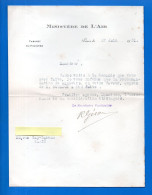 MILITARIA . LETTRE . EN-TÊTE DU MINISTERE DE L'AIR . CABINET DU MINISTRE . PARIS 1931 - Réf. N°38549 - - Documenti